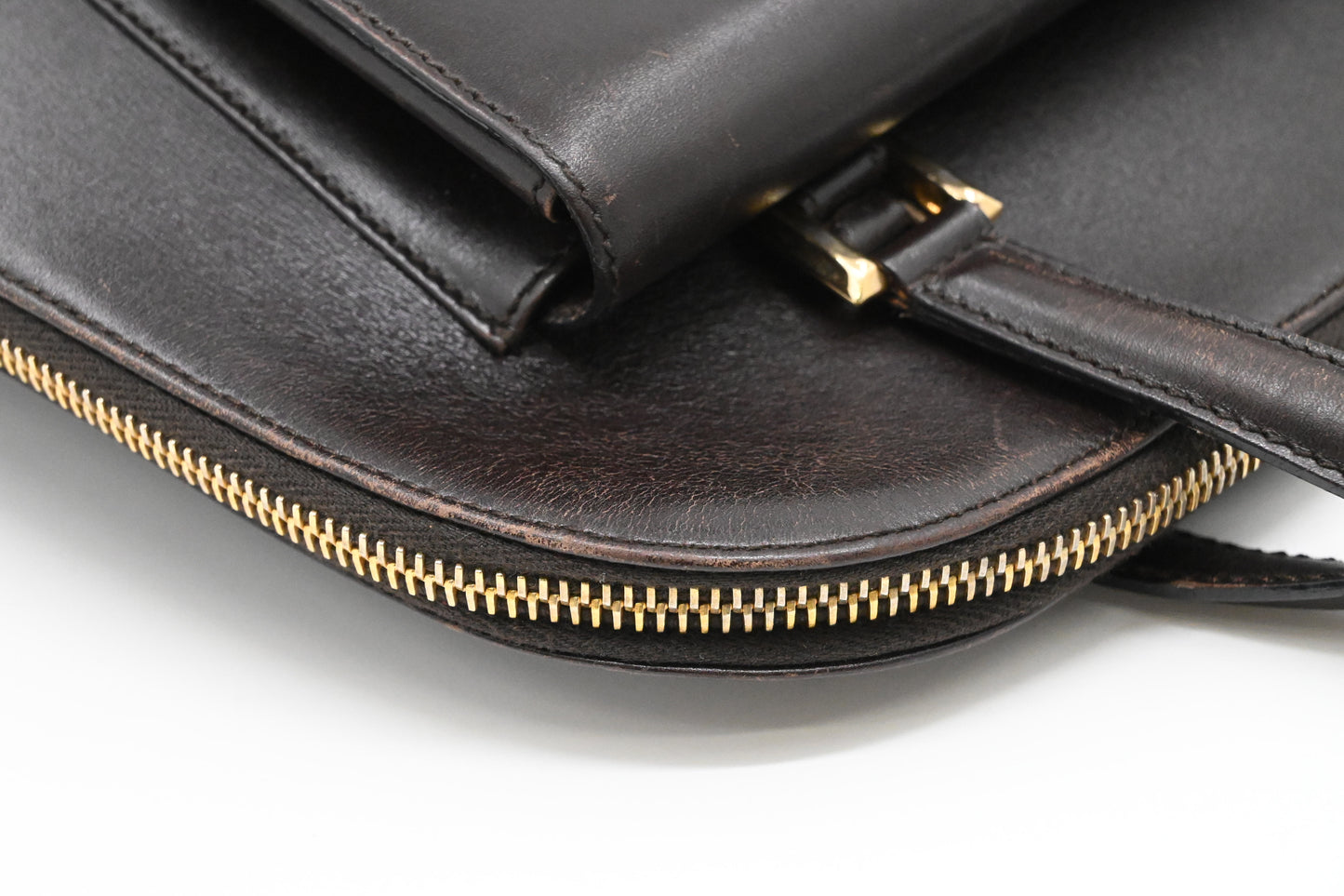 Ferragamo Handbag in Brown Leather