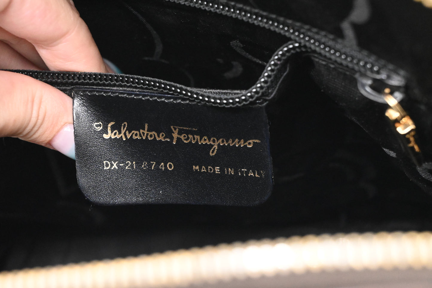 Ferragamo Handbag in Brown Leather