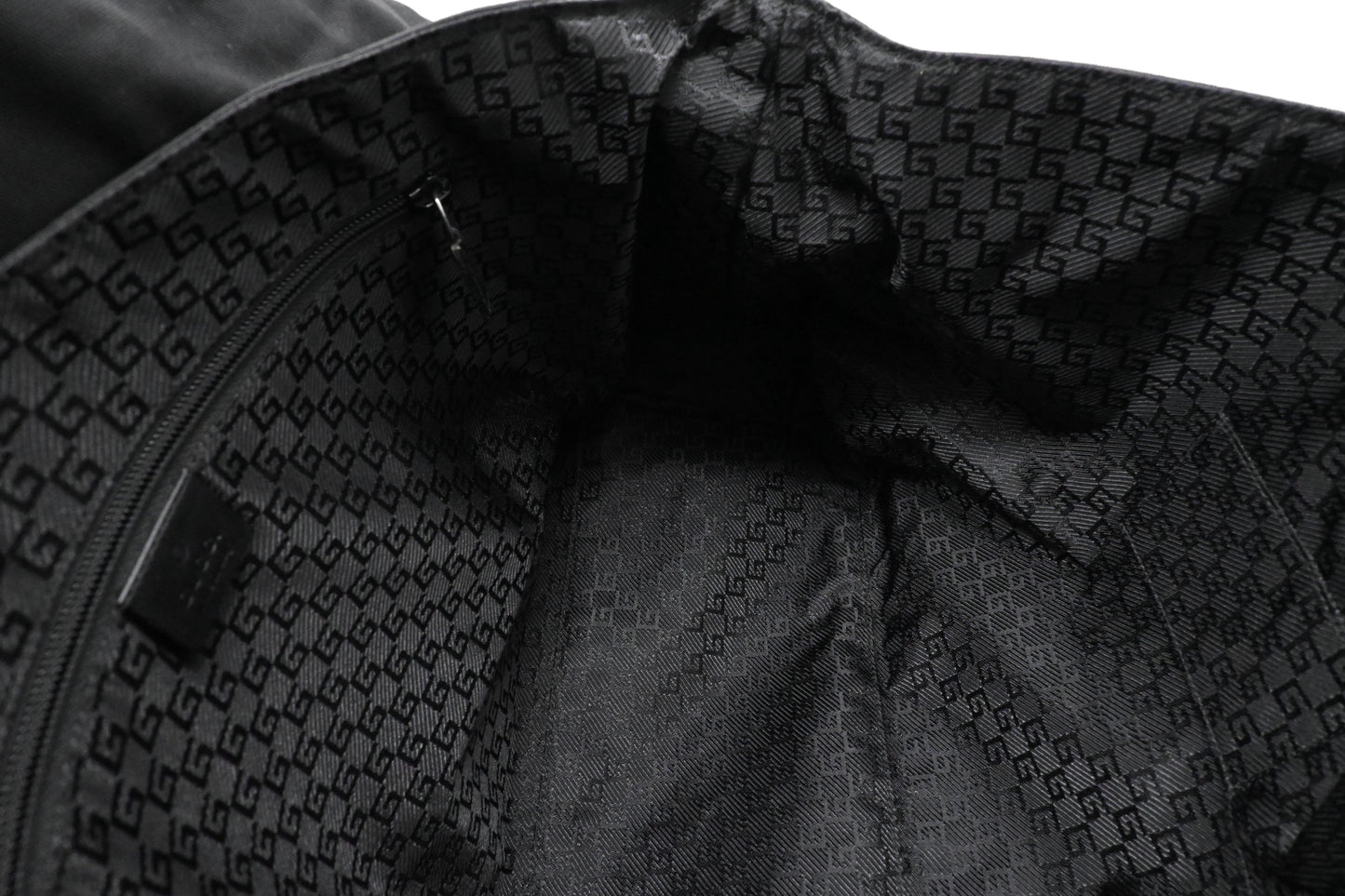 Gucci Messenger Bag in Black Canvas