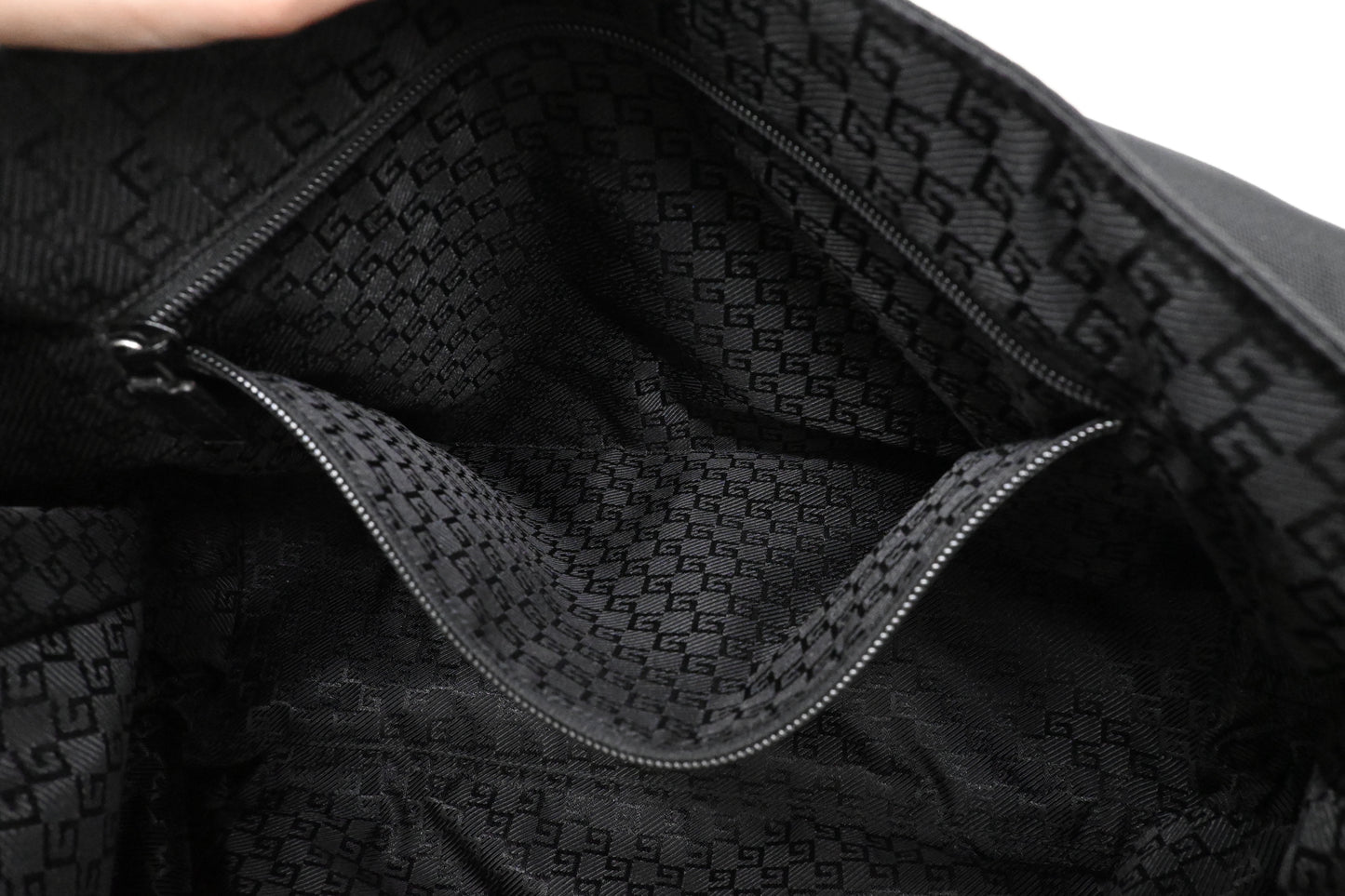 Gucci Messenger Bag in Black Canvas