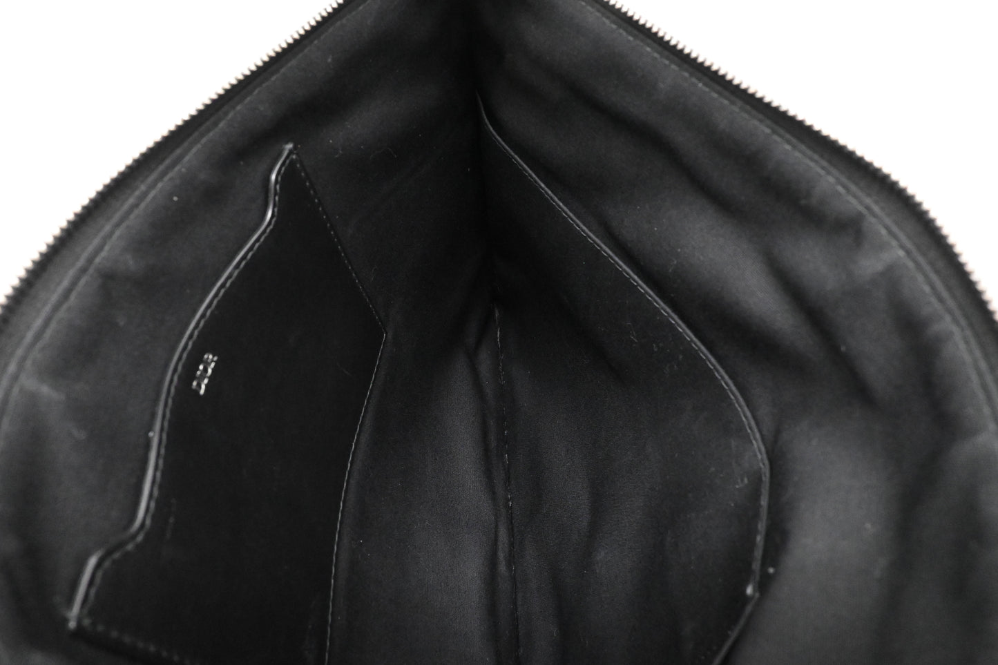 Dior Clutch in Black Oblique Canvas