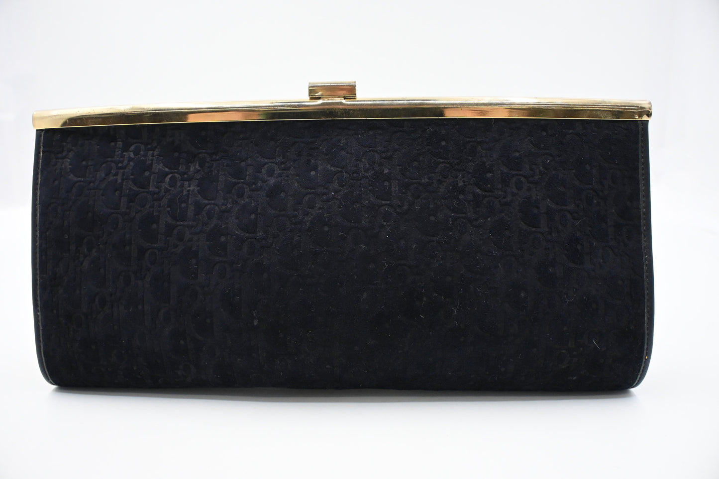 Dior Clutch in Black Oblique Leather