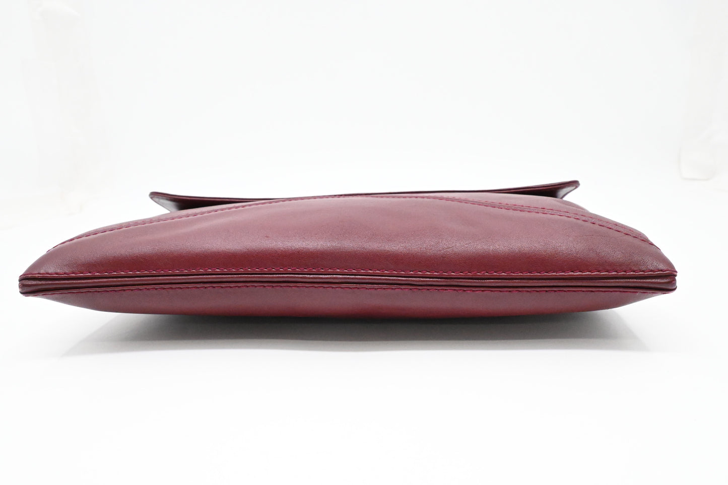 Gucci Clutch in Burgundy Leather