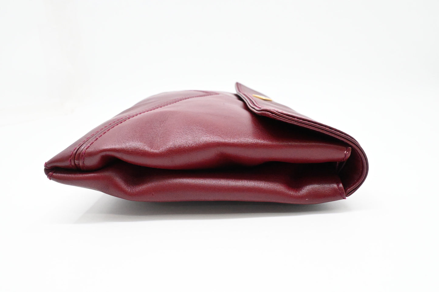 Gucci Clutch in Burgundy Leather