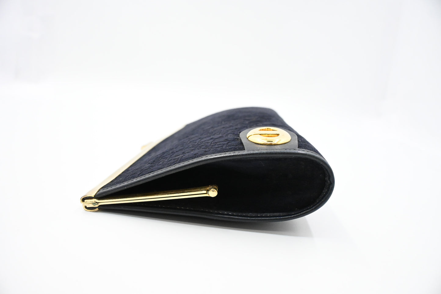 Dior Clutch in Black Oblique Leather