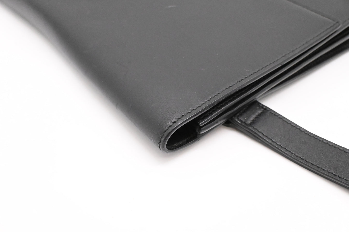 Gucci Wrist Clutch in Black Leather