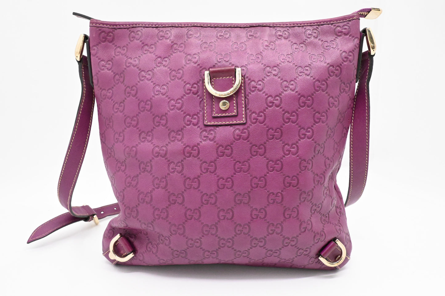 Gucci Crossbody in Purple Guccissima Leather