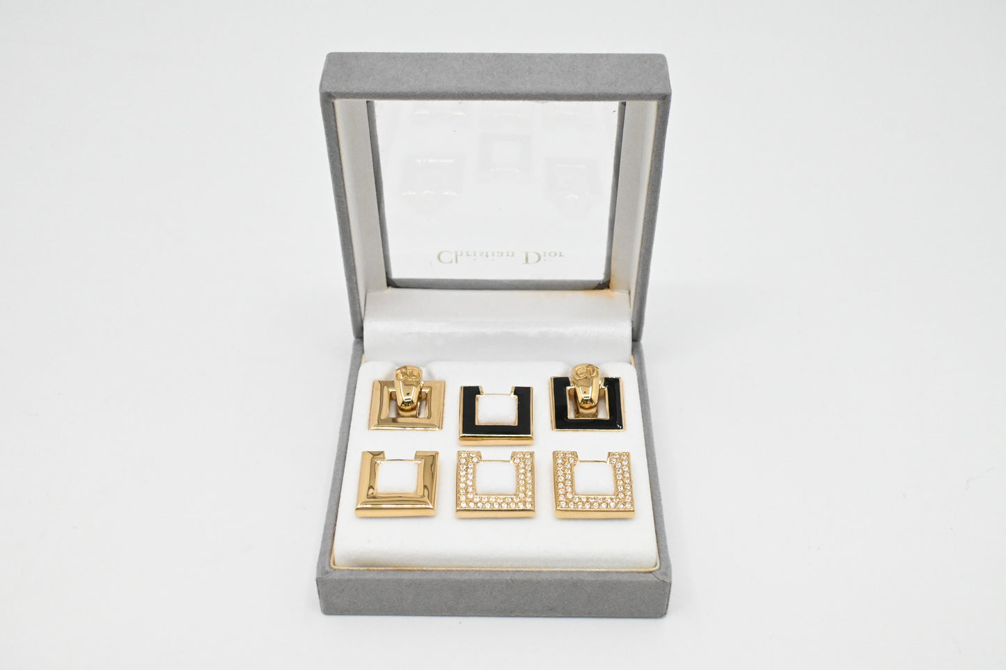 Dior Interchangable Clip-On Earring Set
