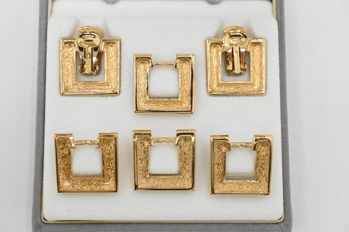 Dior Interchangable Clip-On Earring Set