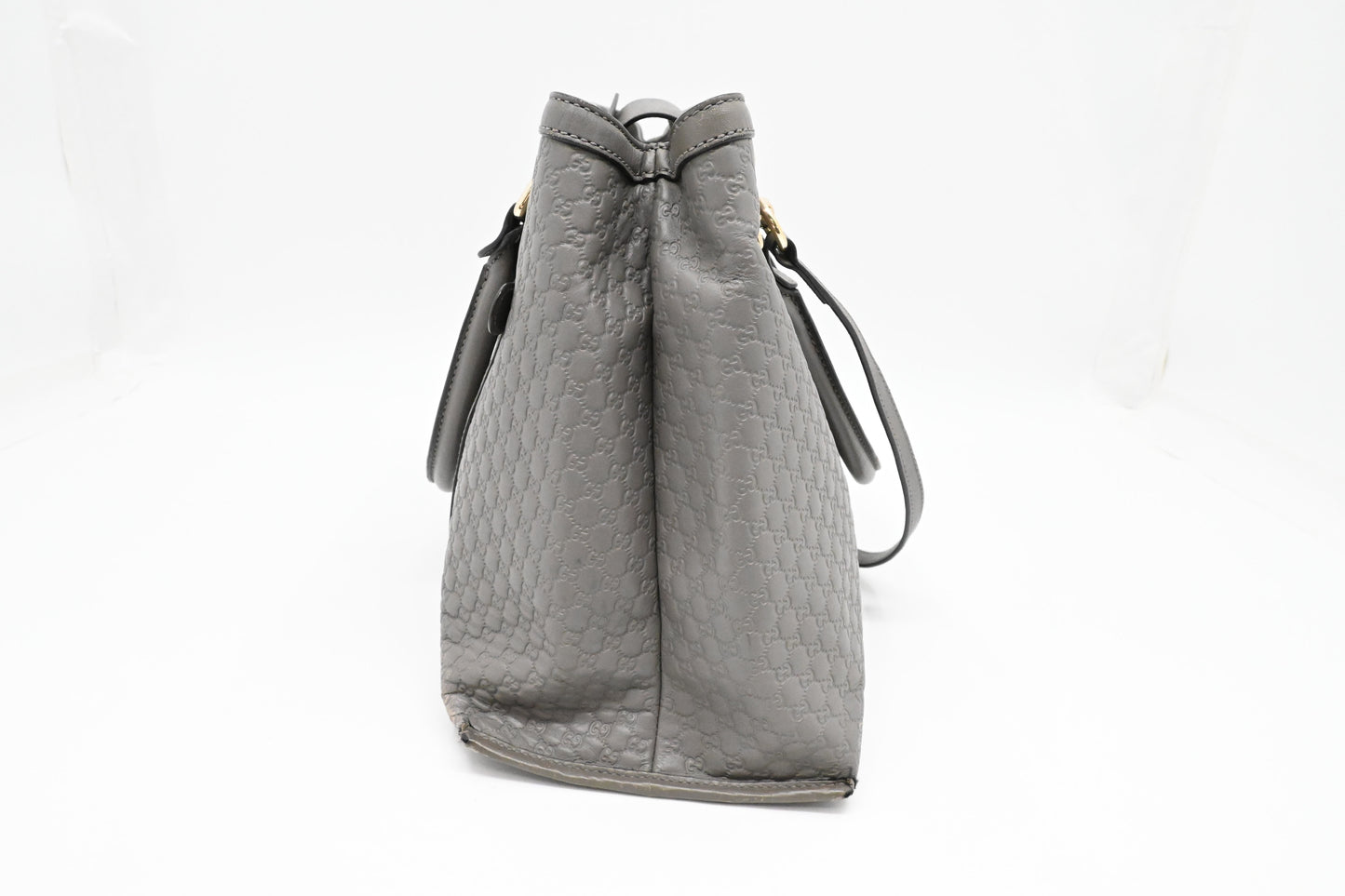 Gucci 2way Bag in Grey Microguccissima Leather