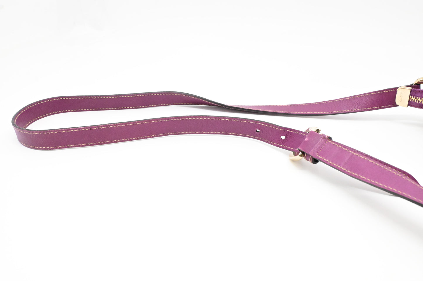 Gucci Crossbody in Purple Guccissima Leather