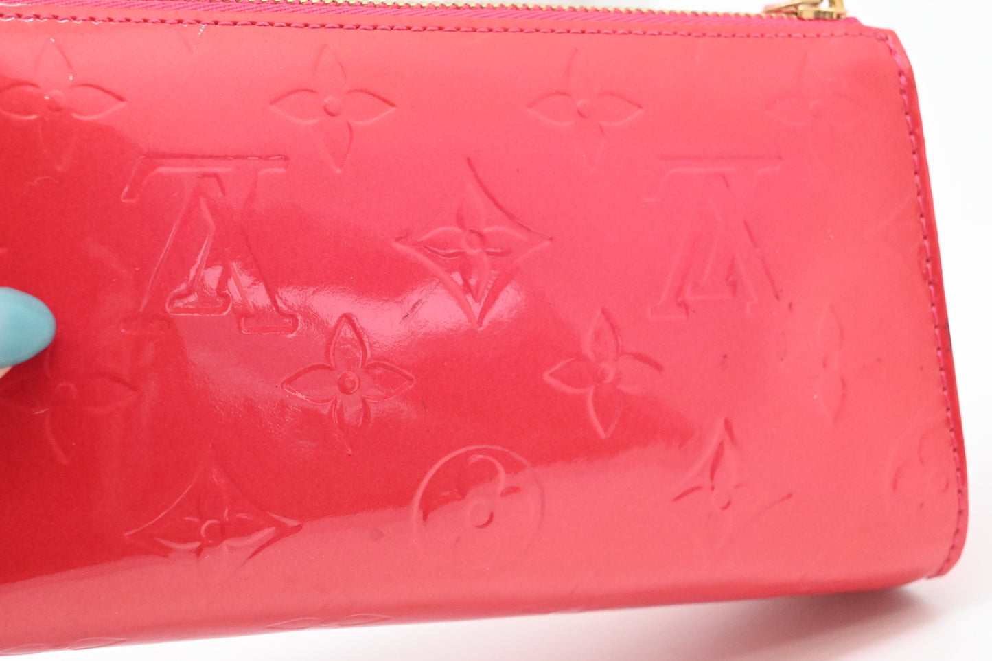 Louis Vuitton Trousse Cosmetic in Pink Vernis Leather
