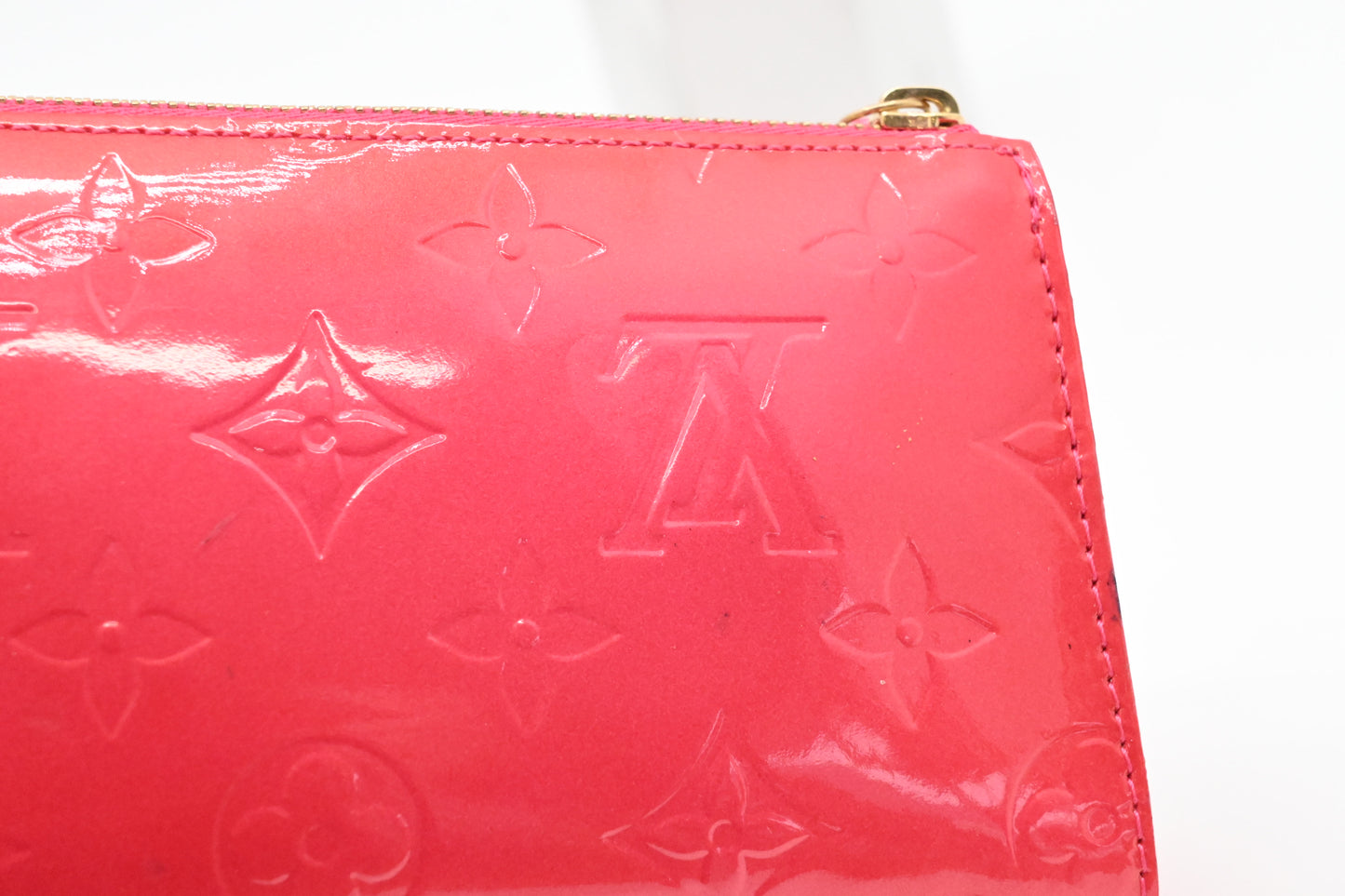 Louis Vuitton Trousse Cosmetic in Pink Vernis Leather