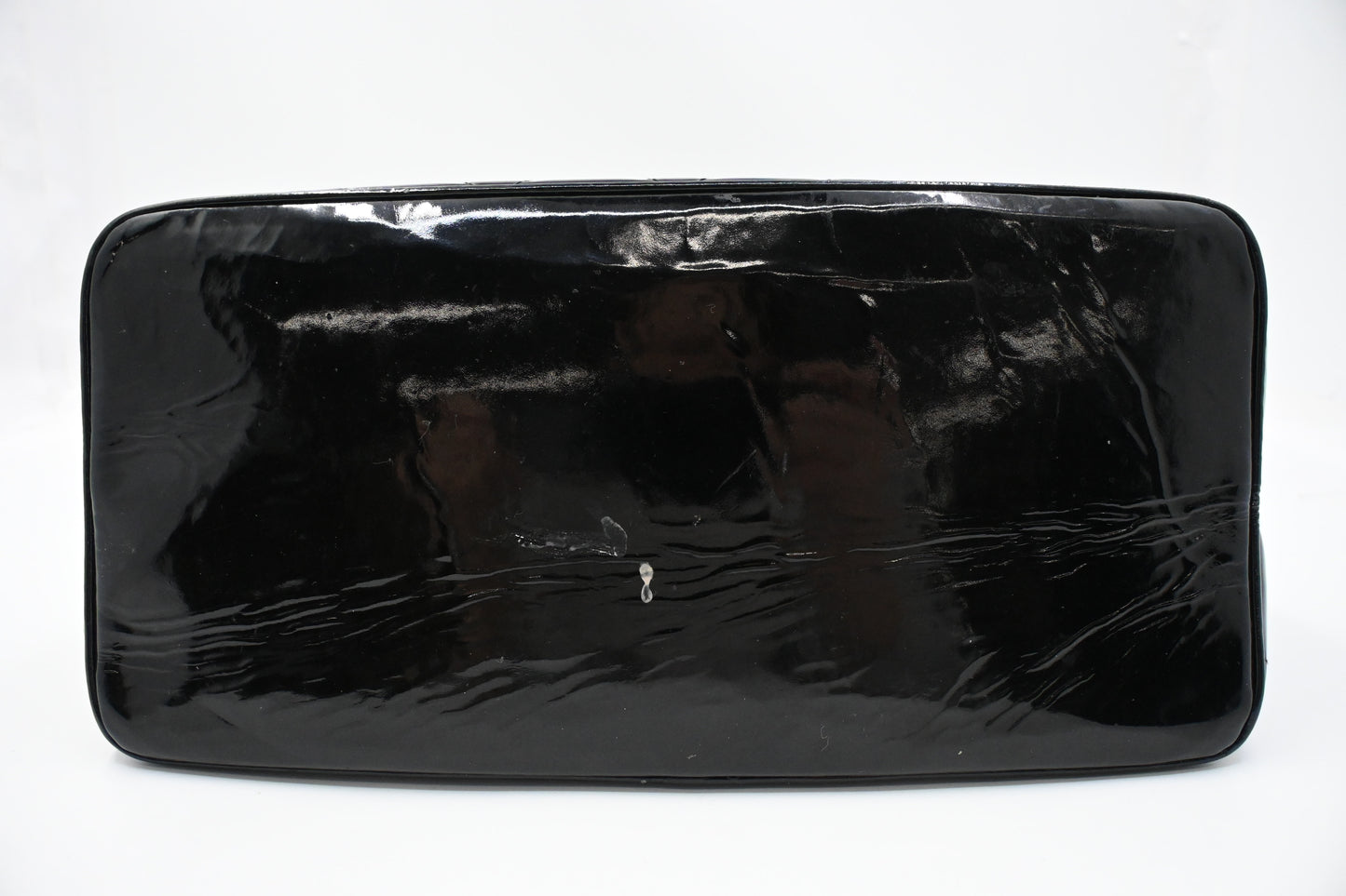 Chanel Medaillon Tote in Black Matelasse Patent Leather