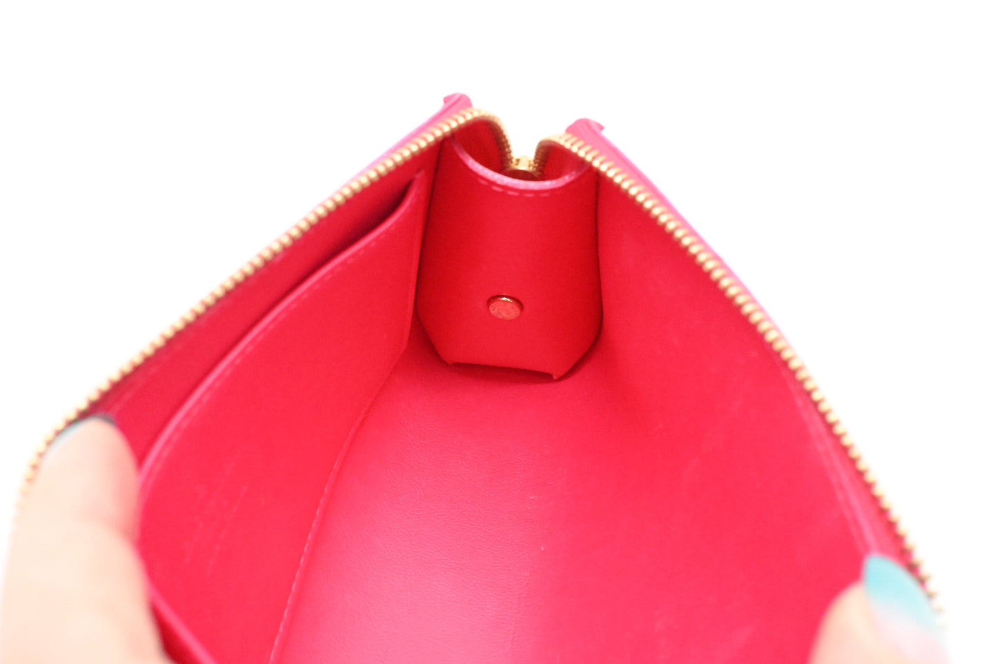Louis Vuitton Trousse Cosmetic in Pink Vernis Leather