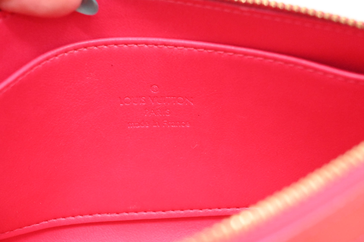 Louis Vuitton Trousse Cosmetic in Pink Vernis Leather