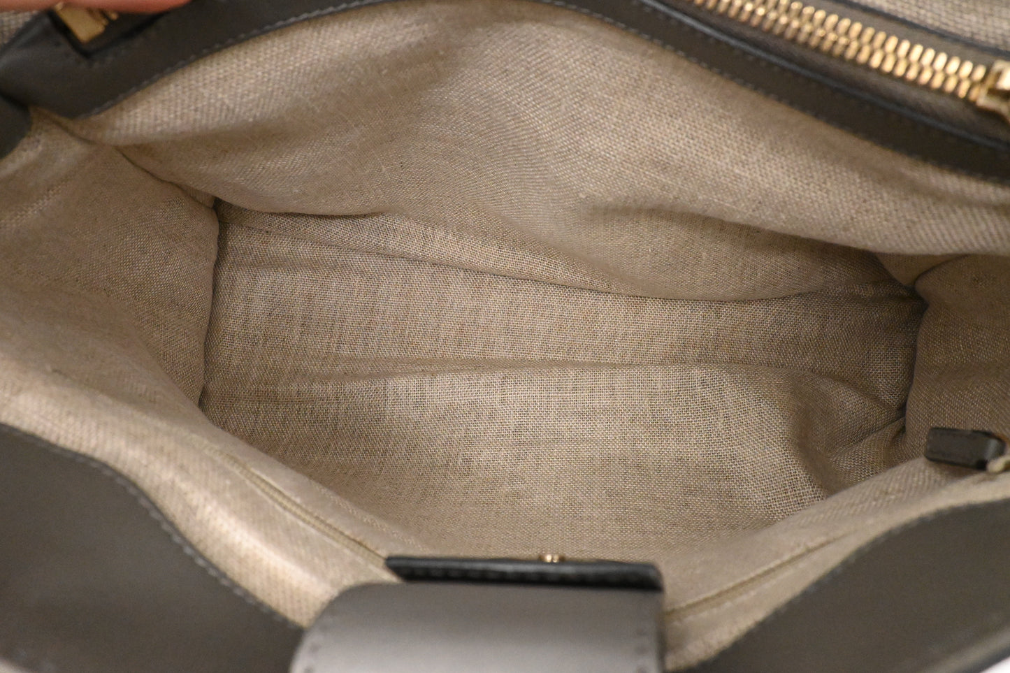 Gucci 2way Bag in Grey Microguccissima Leather
