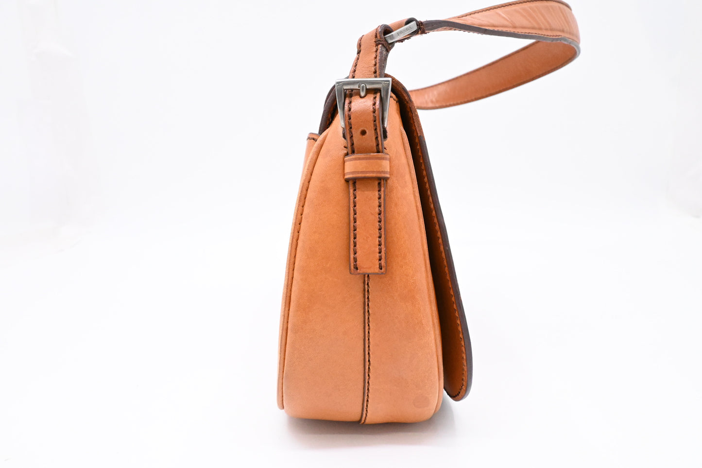 Prada Shoulder Bag in Brown Leather