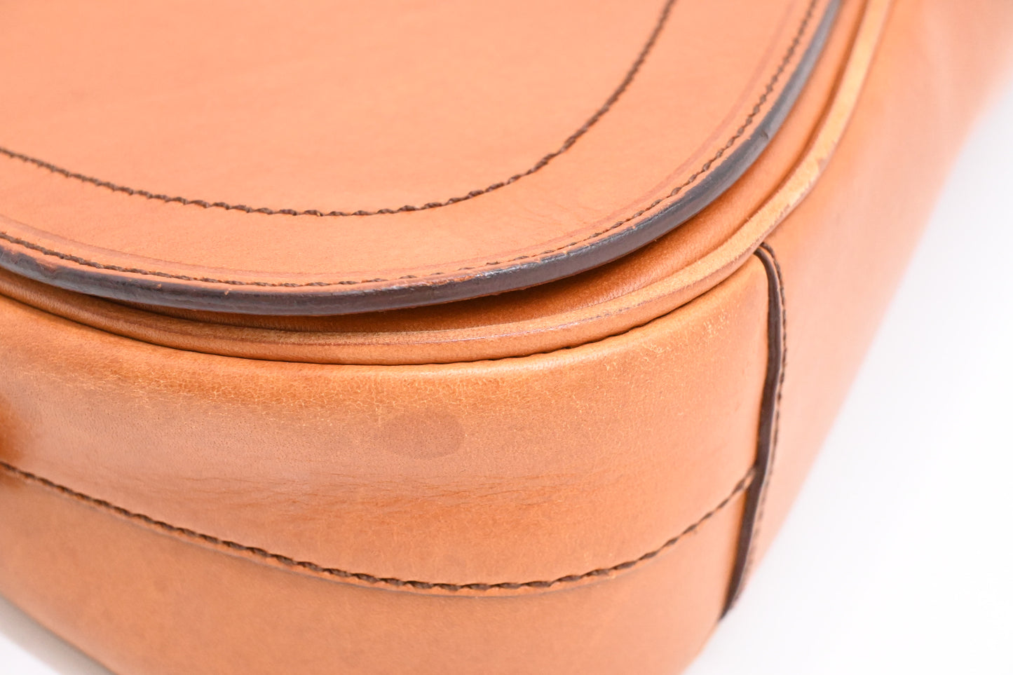 Prada Shoulder Bag in Brown Leather