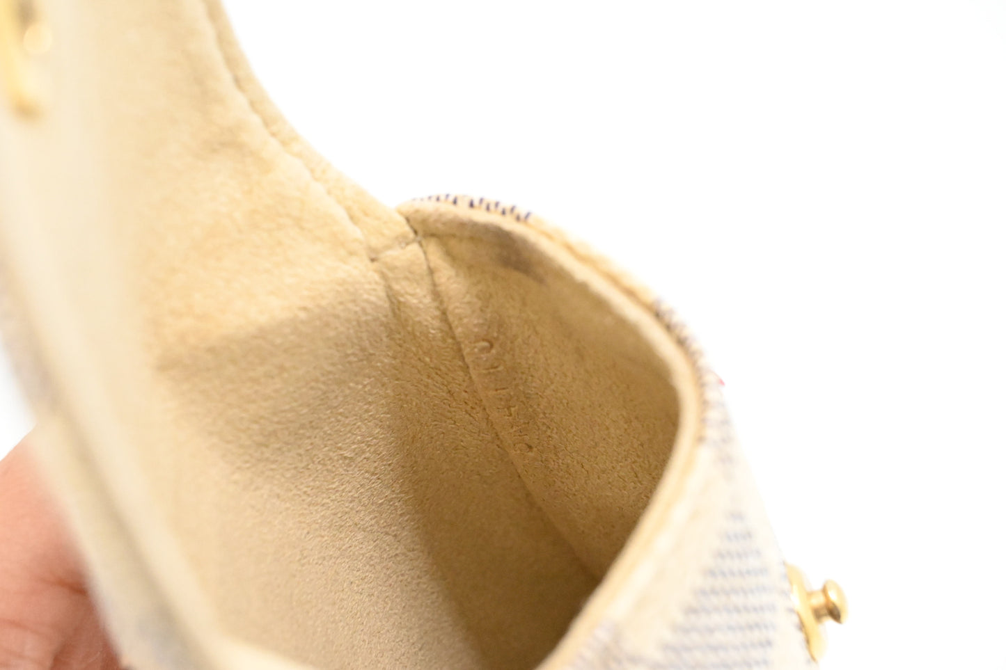 Louis Vuitton Chained Case in Damier Azur Canvas