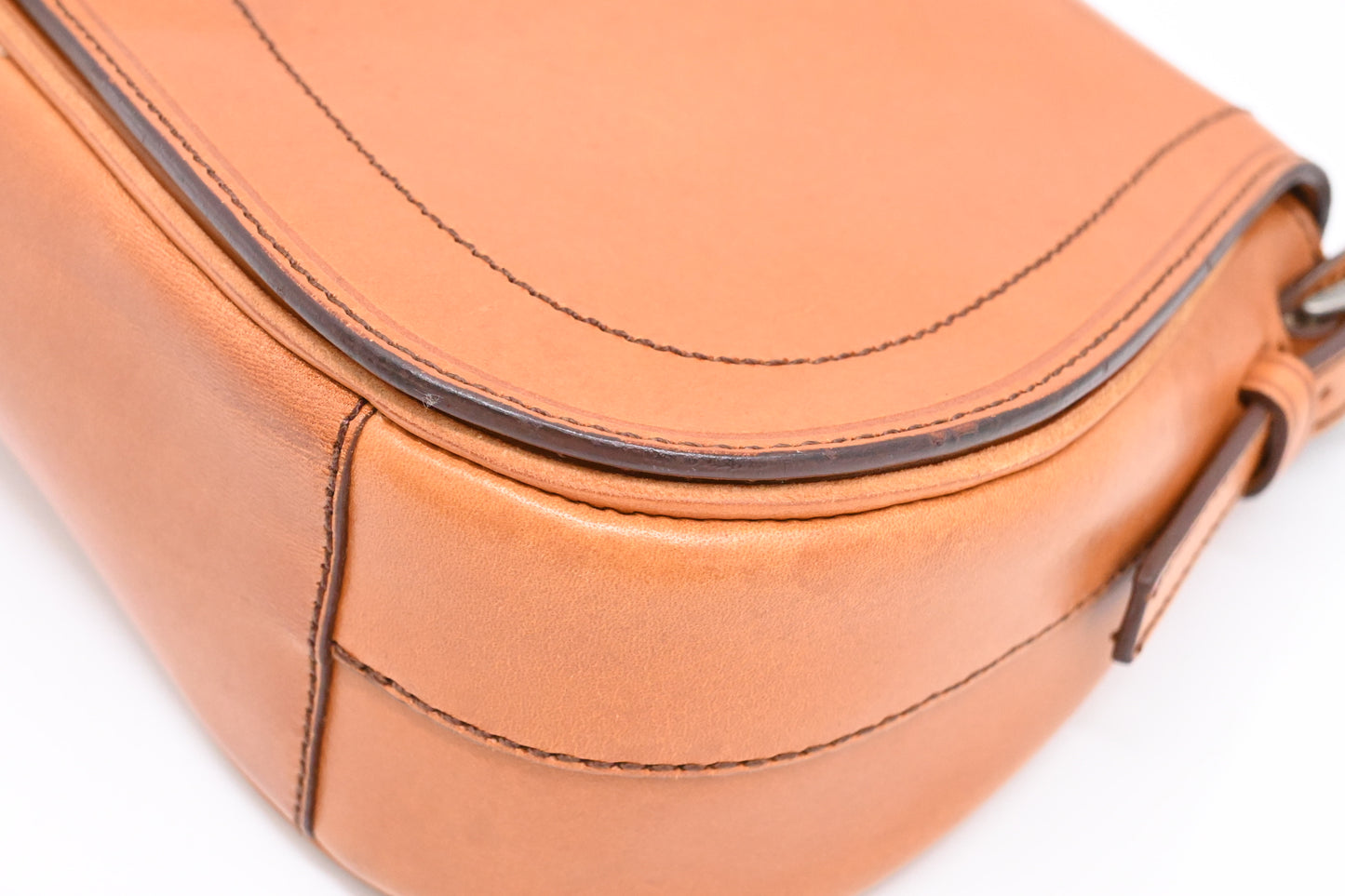 Prada Shoulder Bag in Brown Leather