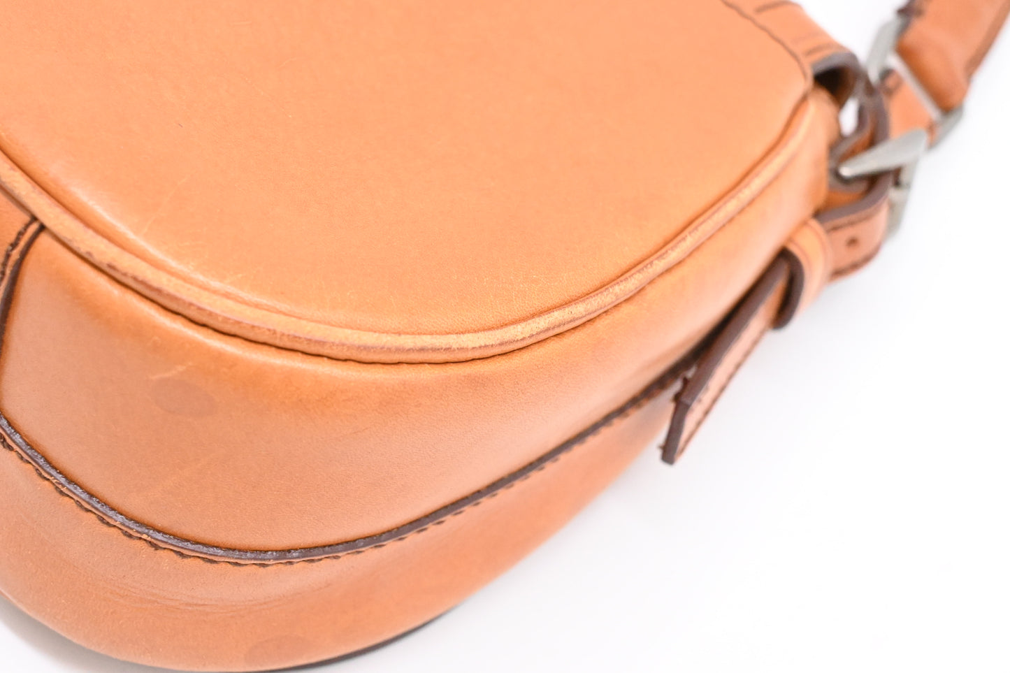 Prada Shoulder Bag in Brown Leather