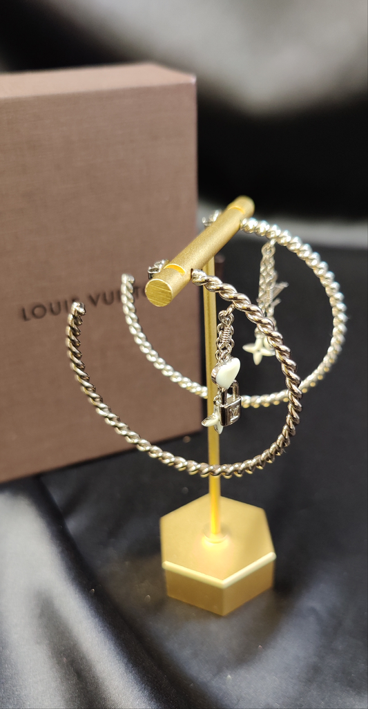 Louis Vuitton Hoop Earrings