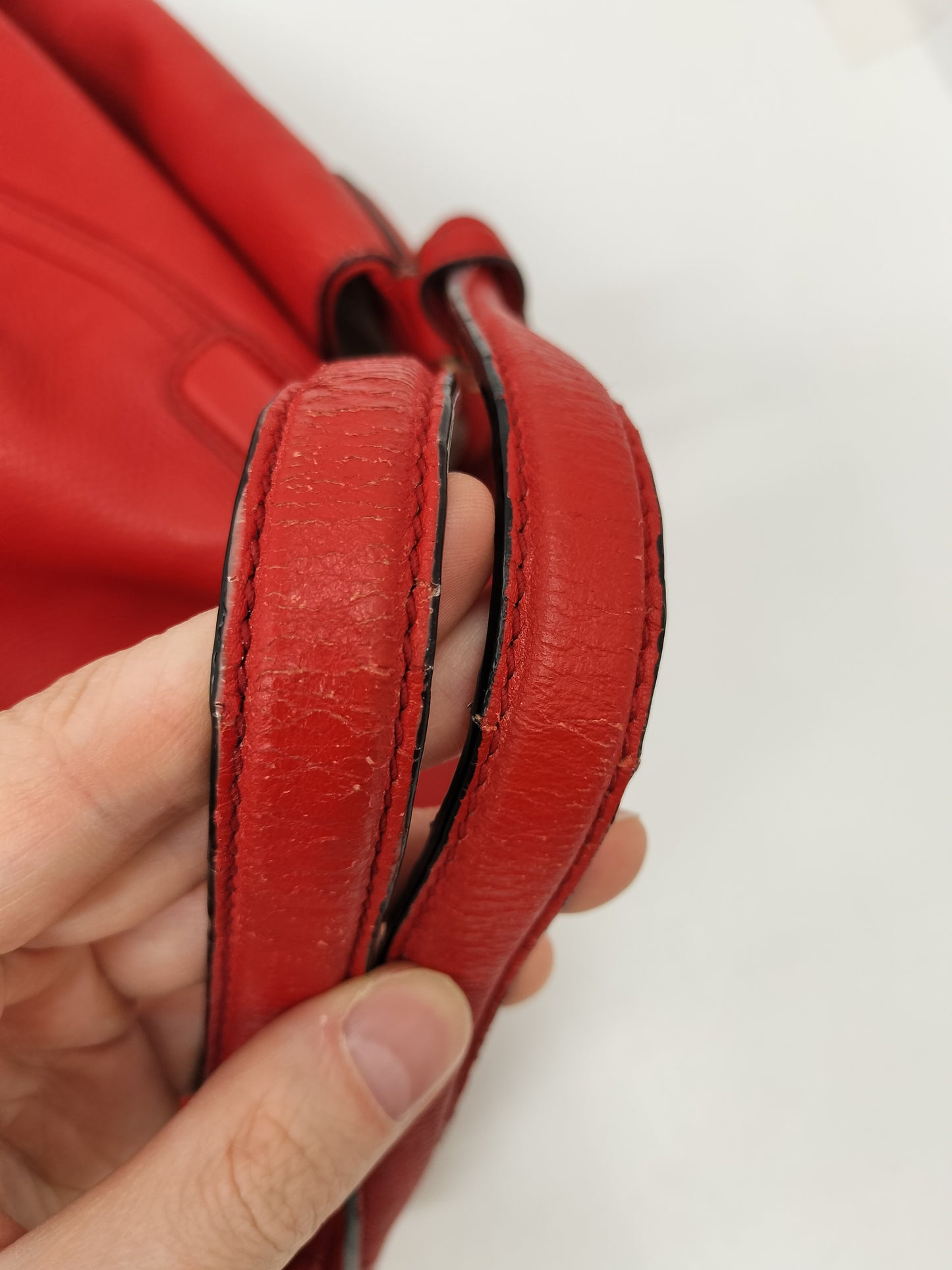 Gucci Soho Tote in Red Leather