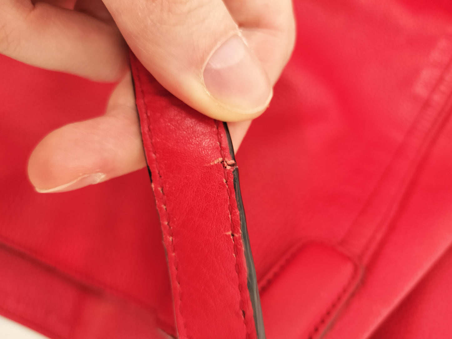Gucci Soho Tote in Red Leather
