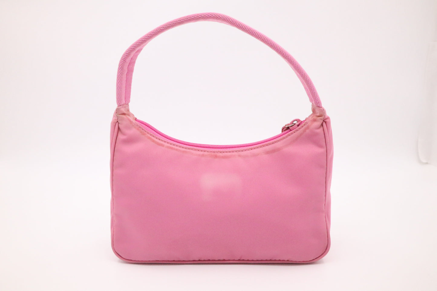 Prada Hobo Handbag in Pink Tessuto Nylon