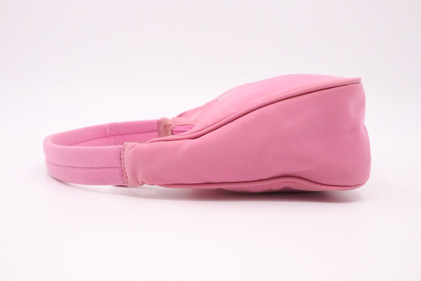 Prada Hobo Handbag in Pink Tessuto Nylon