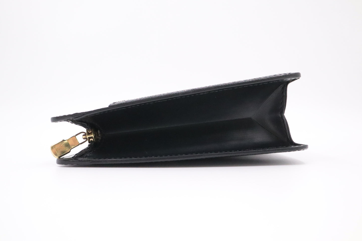 Louis Vuitton Pochette Homme  in Black Epi Leather