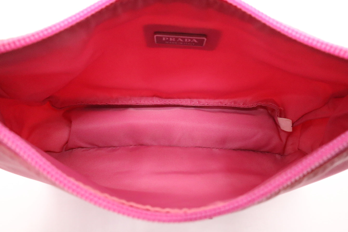Prada Hobo Handbag in Pink Tessuto Nylon