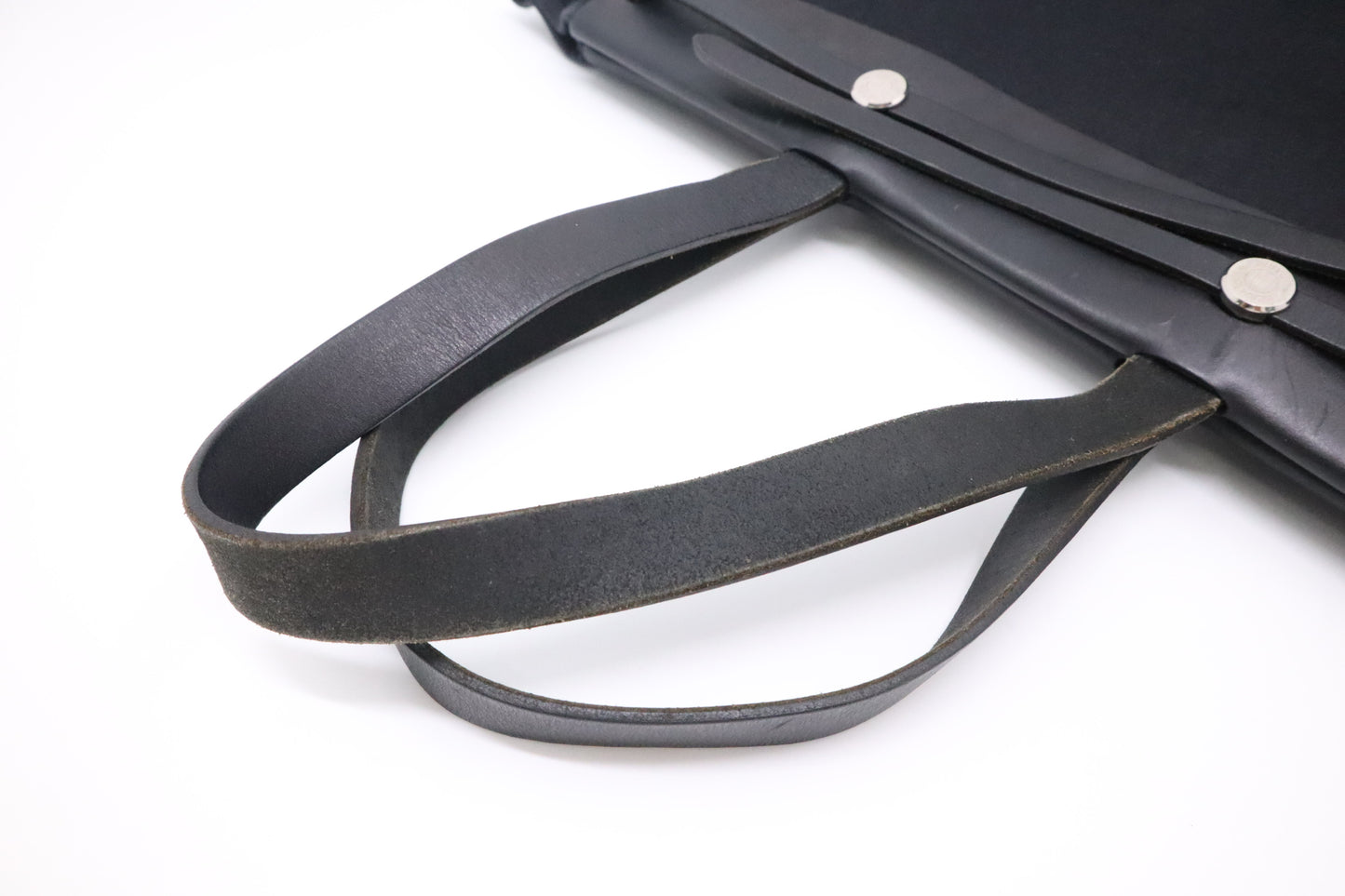 Hermes Herbag Cabas 40 in Black Canvas