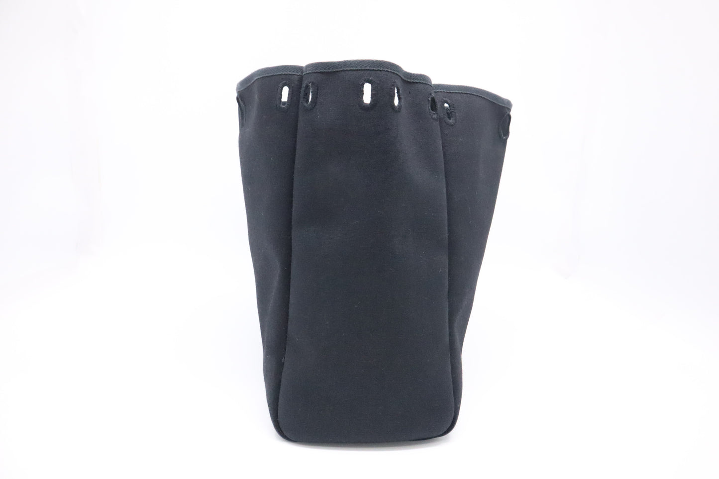 Hermes Herbag Cabas 40 in Black Canvas
