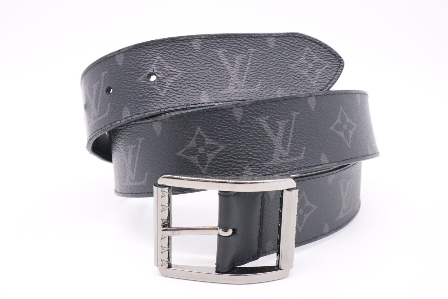 Louis Vuitton Belt in Monogram Eclipse Canvas