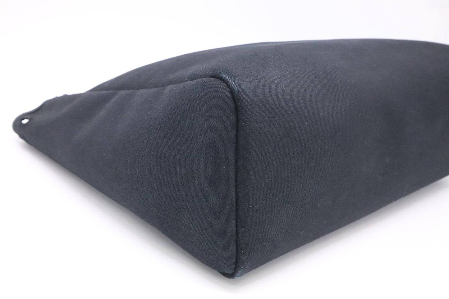 Hermes Herbag Cabas 40 in Black Canvas