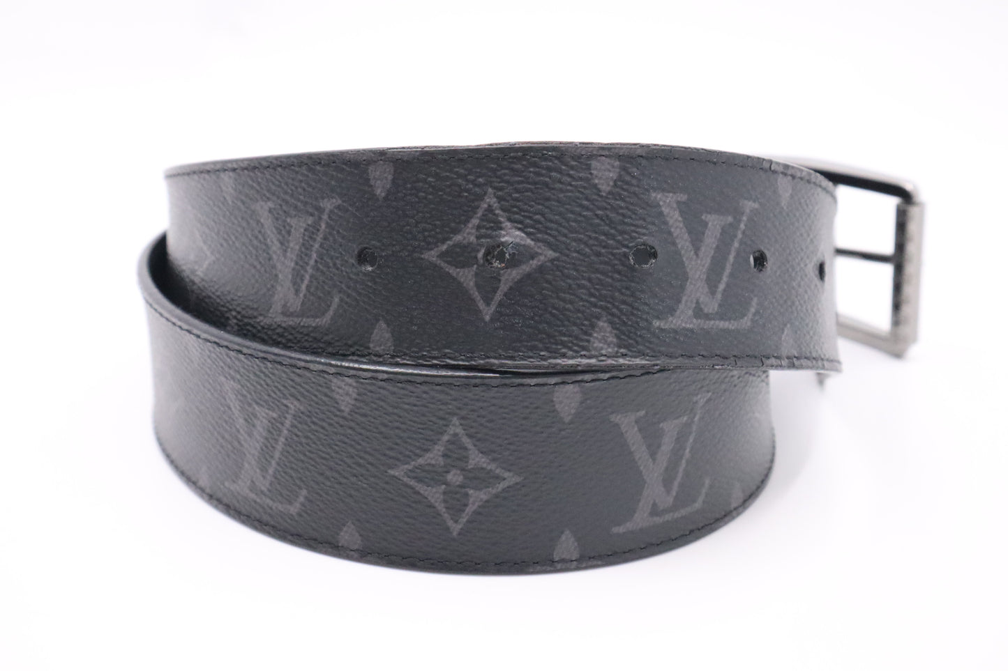 Louis Vuitton Belt in Monogram Eclipse Canvas