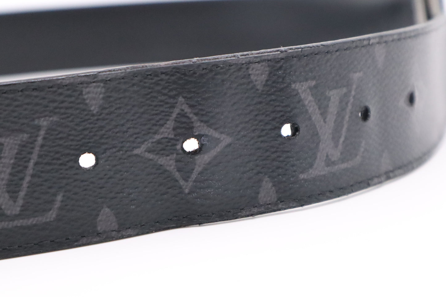 Louis Vuitton Belt in Monogram Eclipse Canvas