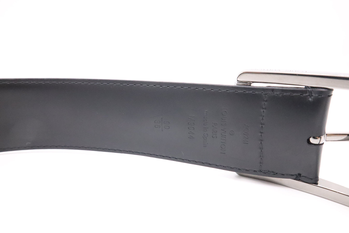 Louis Vuitton Belt in Monogram Eclipse Canvas