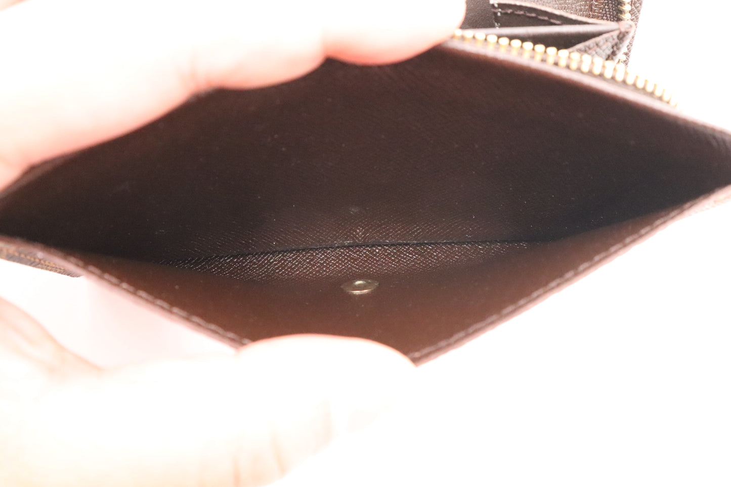 Louis Vuitton Trésor Wallet in Damier Ebene Canvas