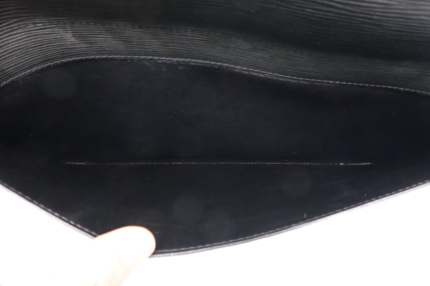 Louis Vuitton Serviette Consellier in Black Epi Leather