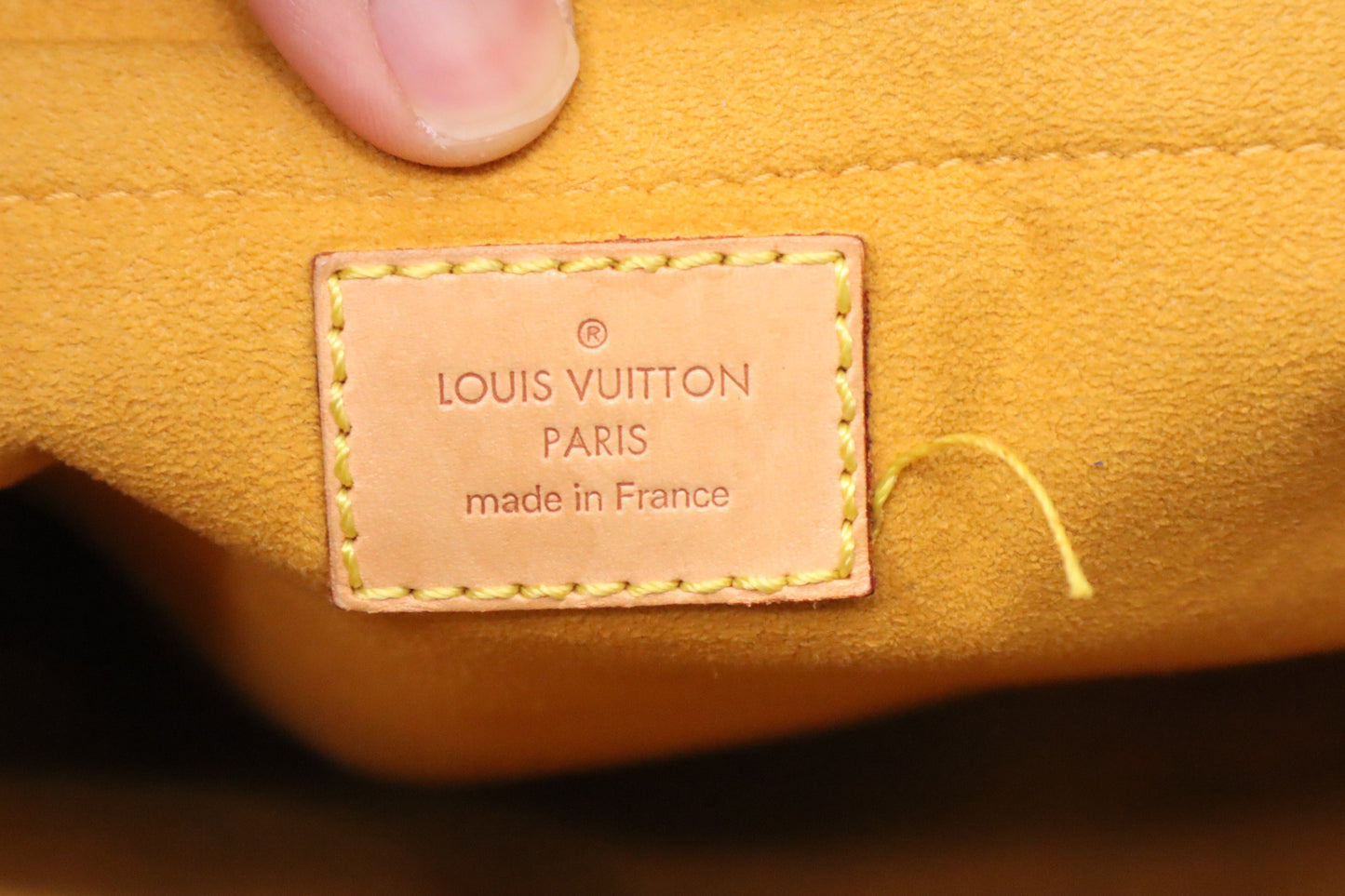 Louis Vuitton Flat Shopper in Monogram Denim