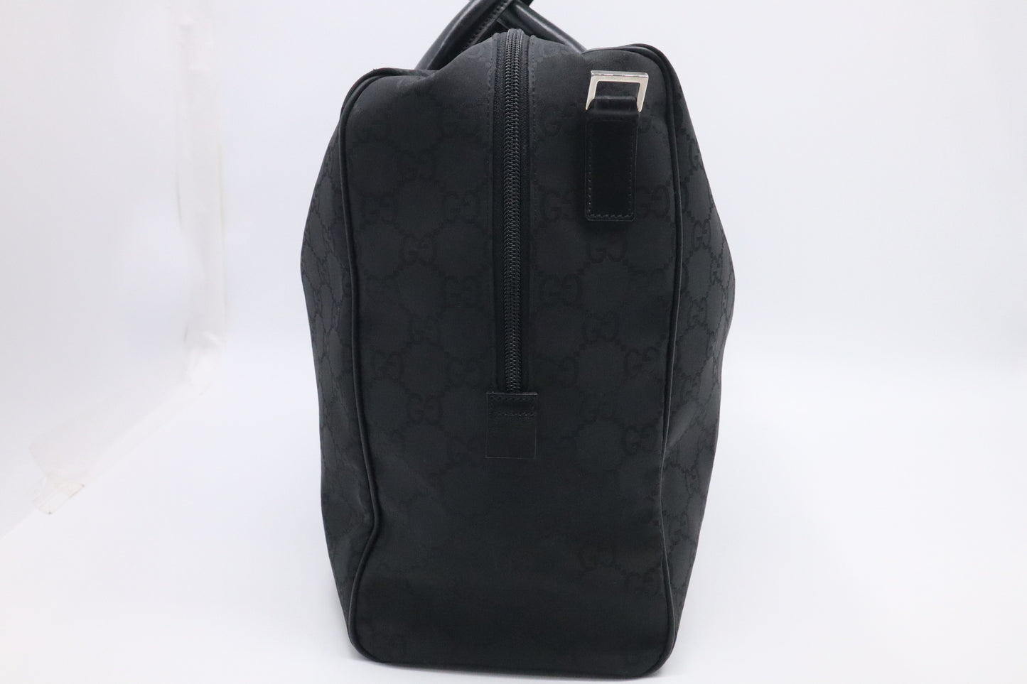 Gucci Duffle Bag in Black GG Canvas