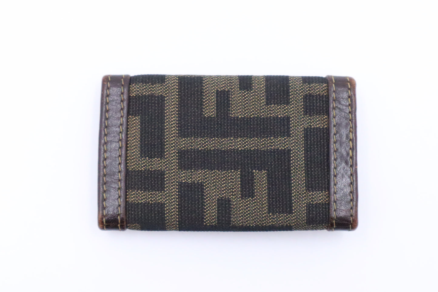 Fendi Key Case in Zucca Canvas