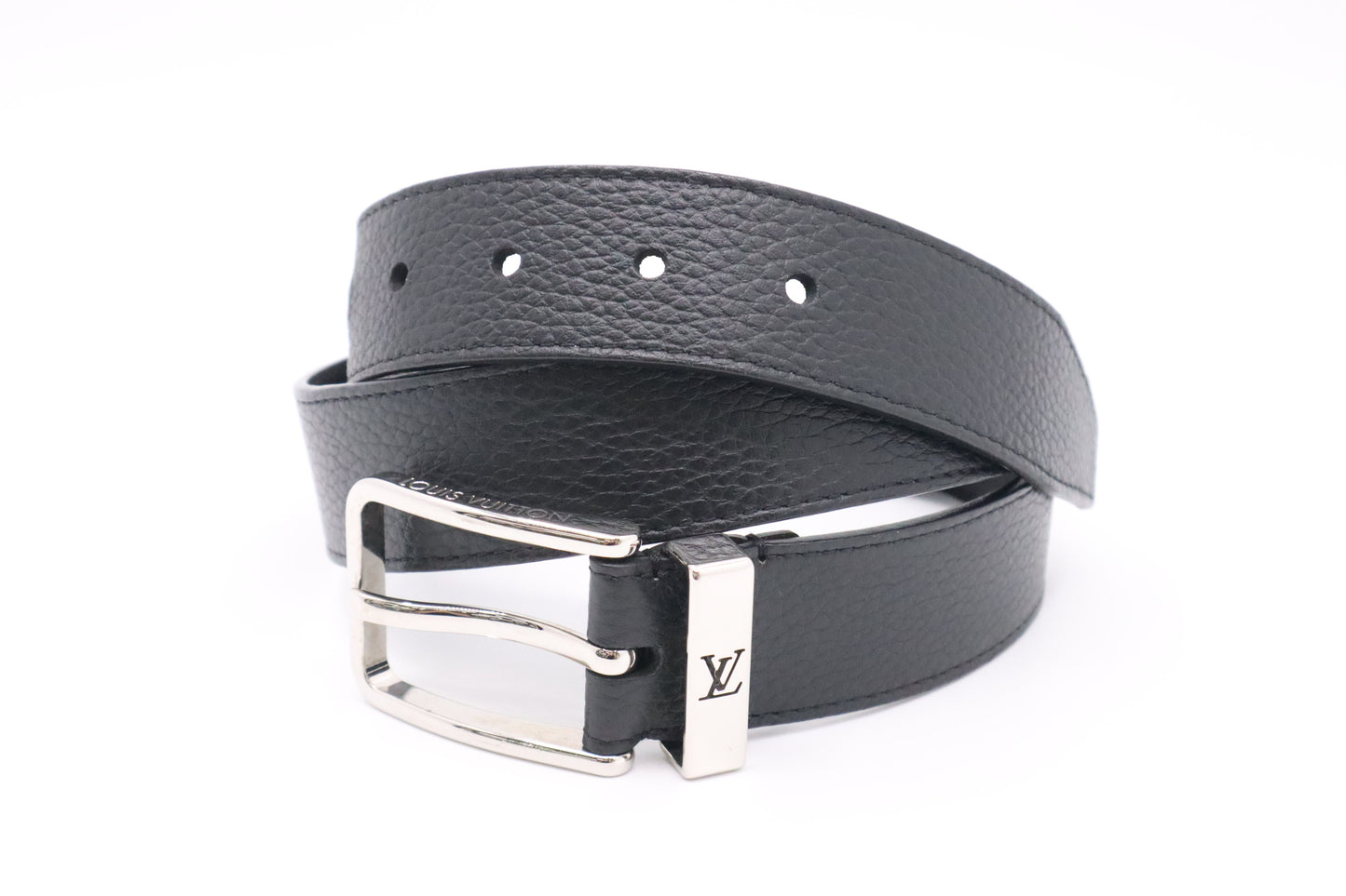 Louis Vuitton Belt in Black Leather