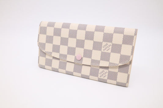 Louis Vuitton Rosalie Wallet in Damier Azur Canvas