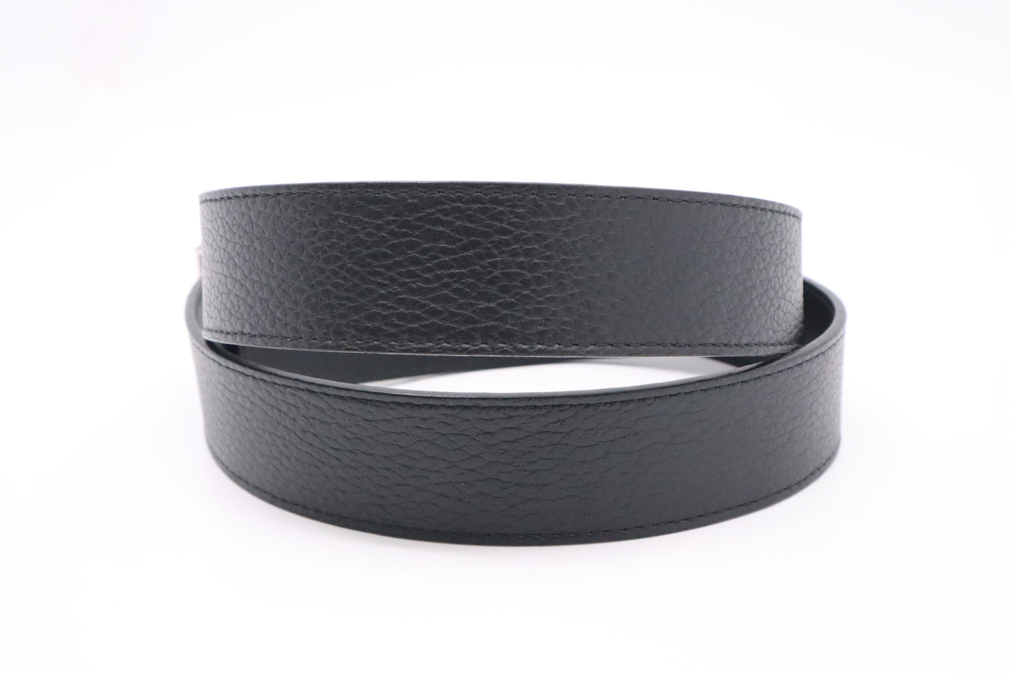 Louis Vuitton Belt in Black Leather