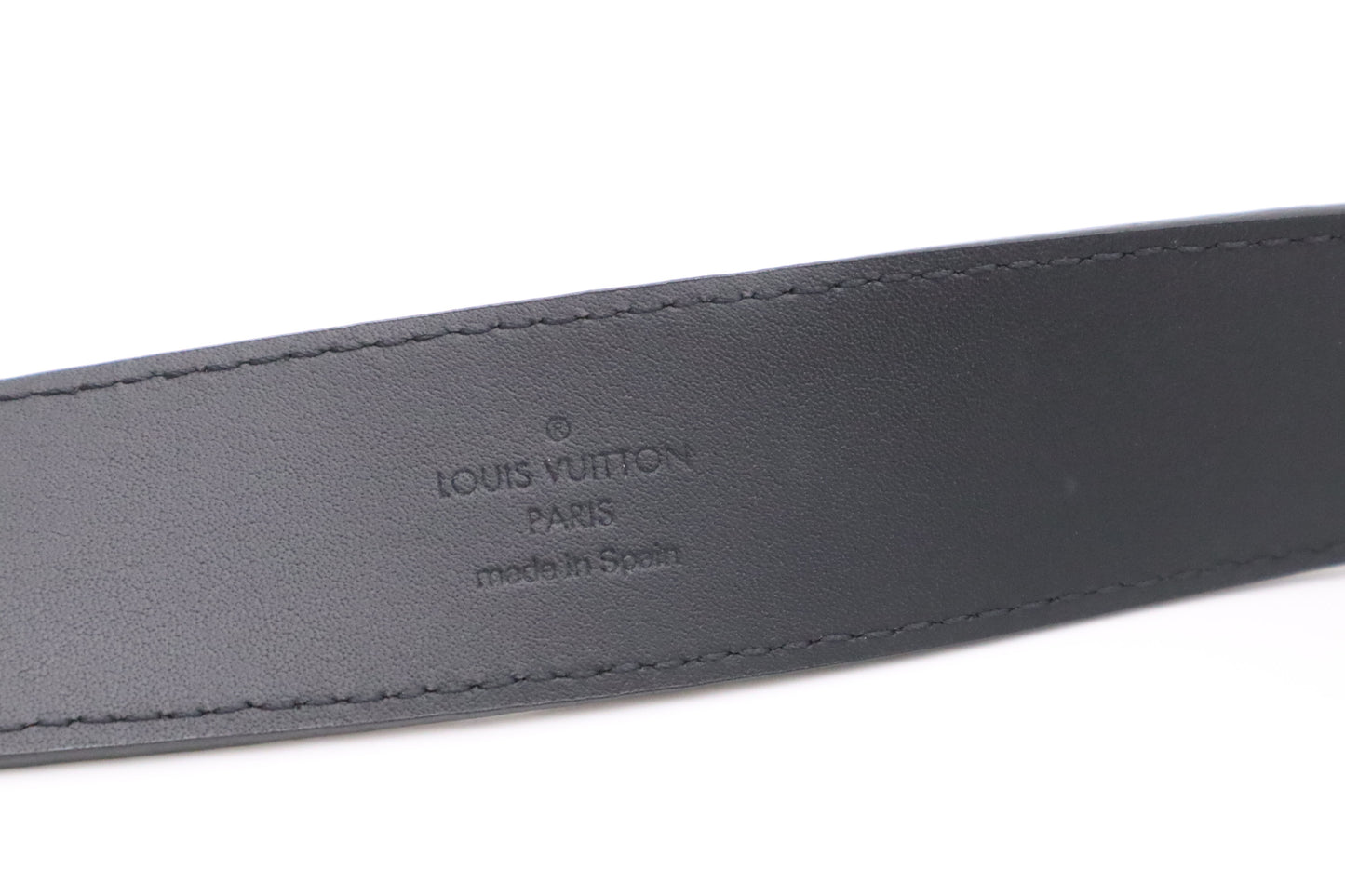 Louis Vuitton Belt in Black Leather