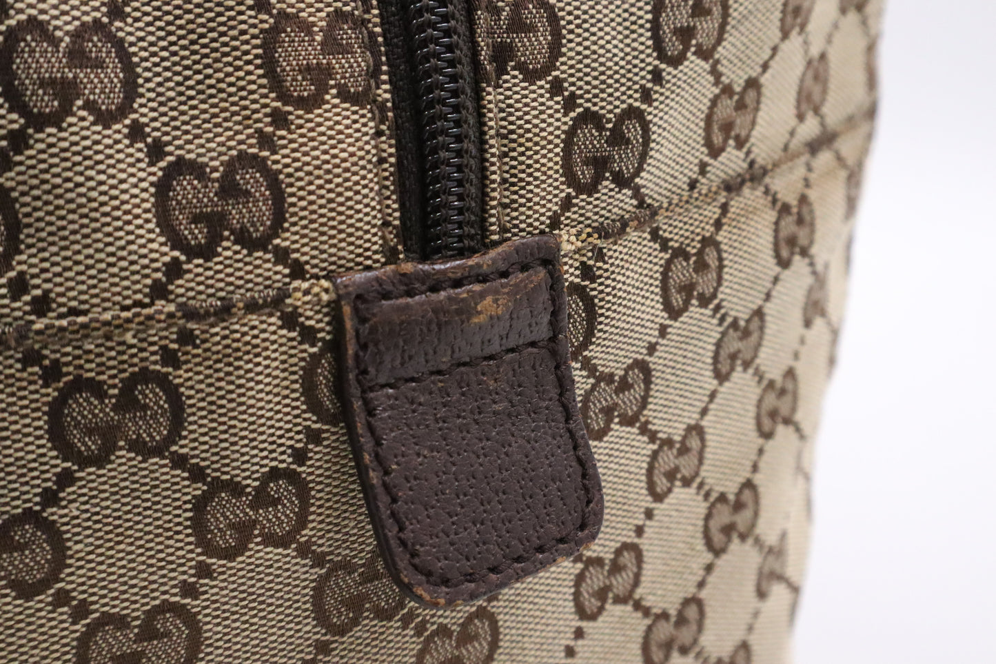 Gucci Sherry Line Boston Bag in GG Canvas